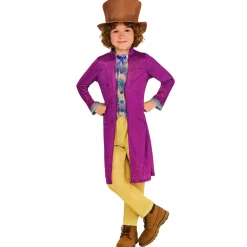 Disfraz de Willy Wonka™ Deluxe para niño