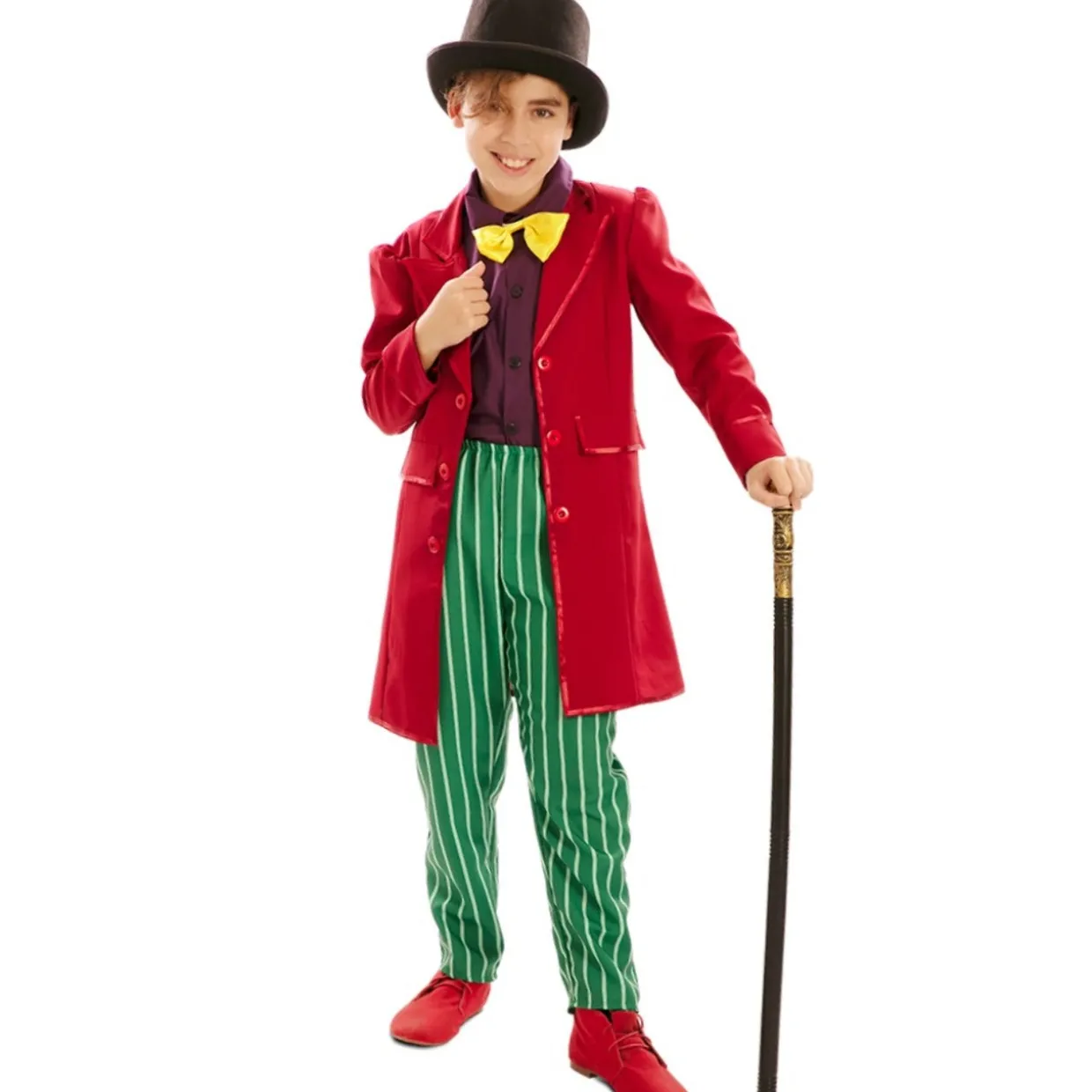 Disfraz de Willy Wonka Pajarita para niño