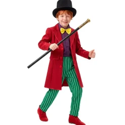 Disfraz de Willy Wonka Pajarita para niño
