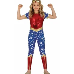 Disfraz de Wonder Heroína para niña
