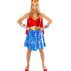 Disfraz de Wonder Woman™ Deluxe para mujer