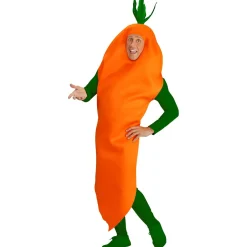 Disfraz de Zanahoria Naranja para adulto