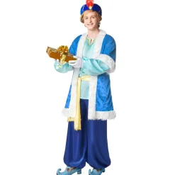 Disfraz en pareja de Rey Mago Melchor y Paje Extra