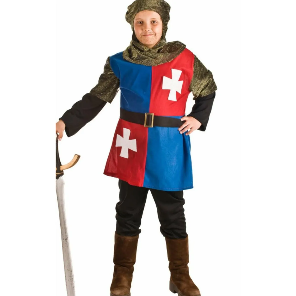 Disfraz Medieval Cuartelado para niño
