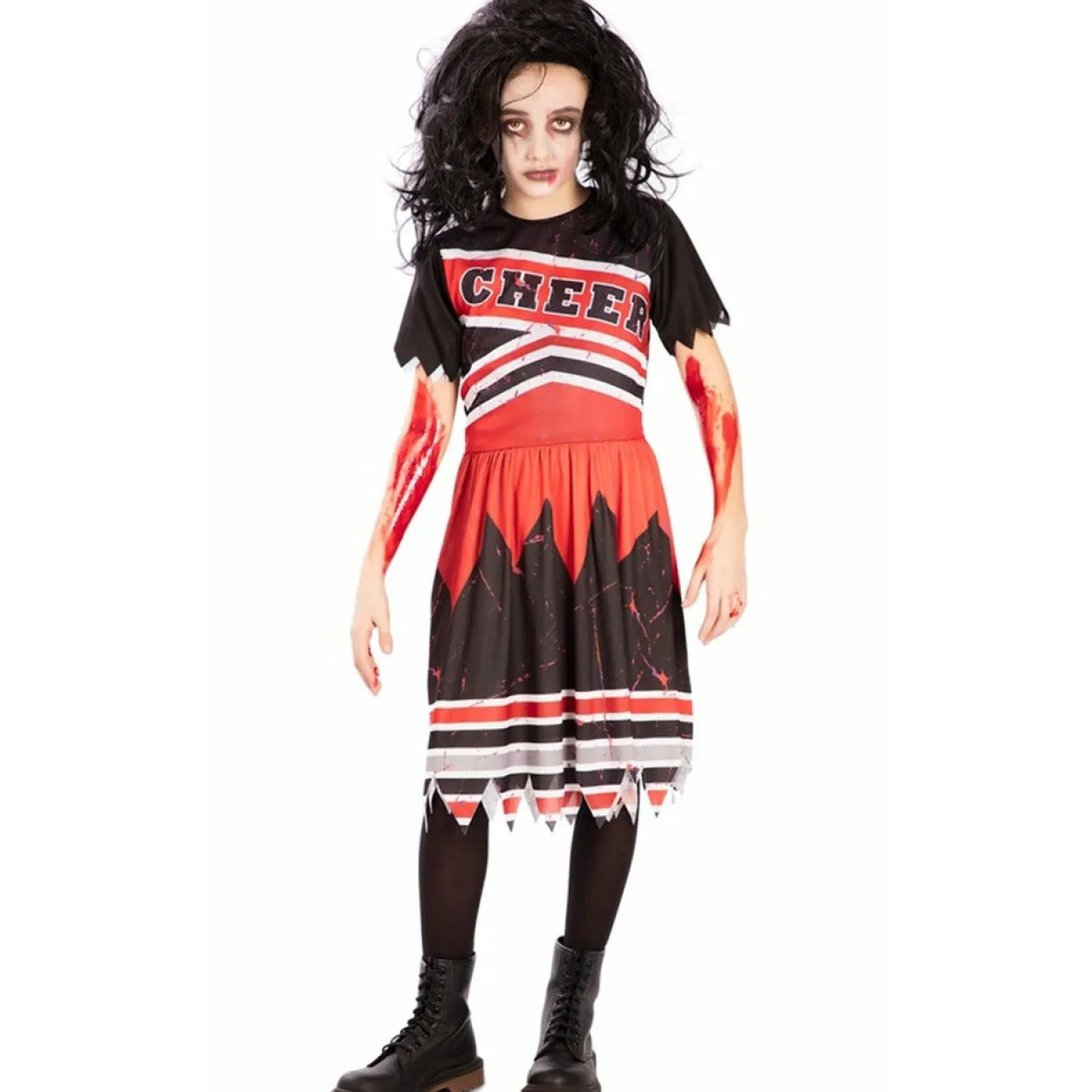 Disfraz Reversible de Zombie Princesa para niña