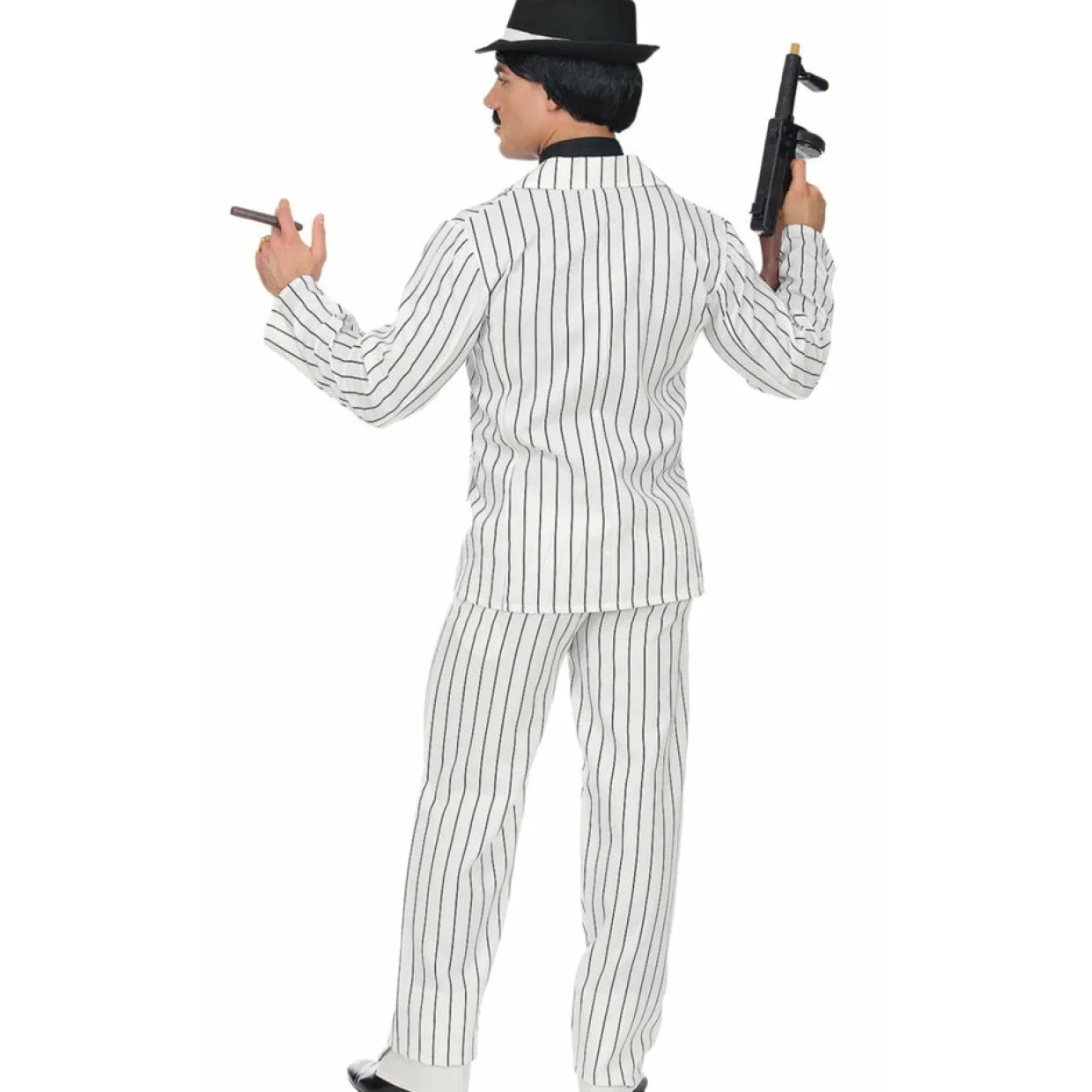 Disfraz XL de Gangster Blanco para hombre