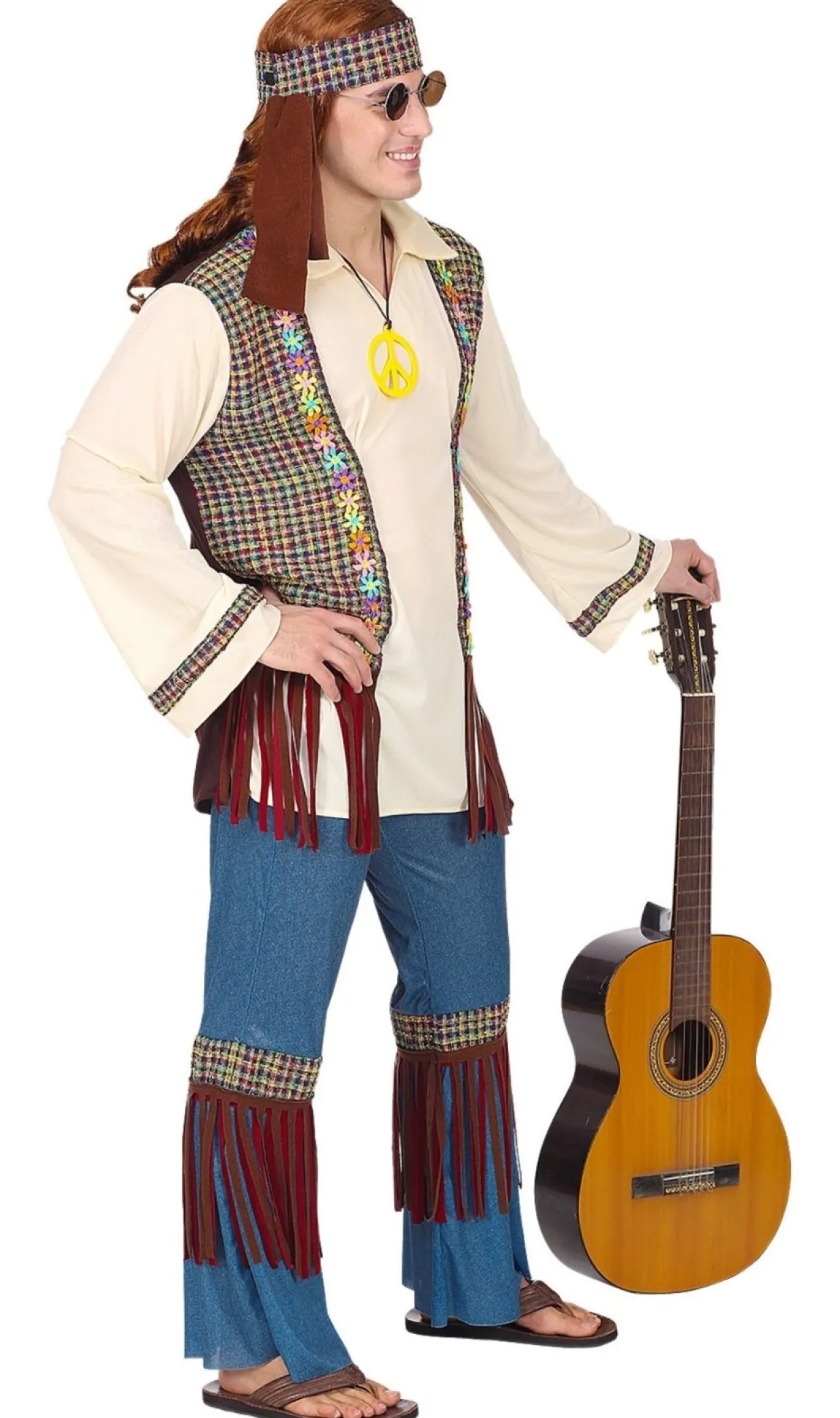 Disfraz XL de Hippie Reggae para hombre