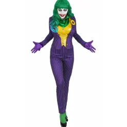 Disfraz XL de Joker chiflado para mujer