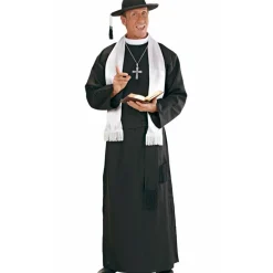 Disfraz XL Padre Ángel para hombre