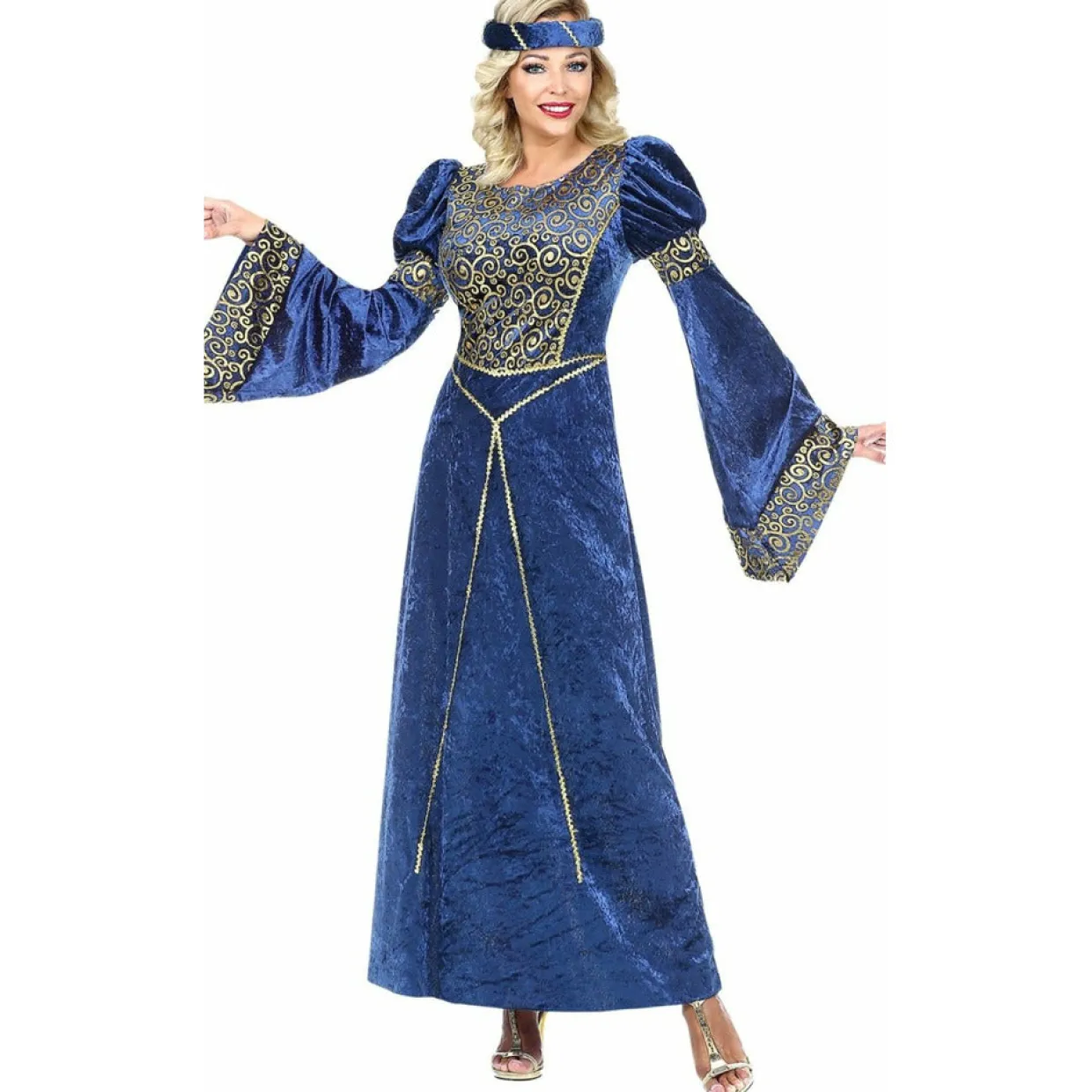 Disfraz XXL Dama Medieval Davinia para mujer