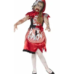 Disfraz Zombie de Caperucita para niña