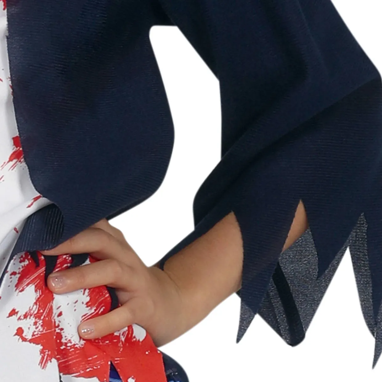 Disfraz Zombie de Colegiala Azul para niña