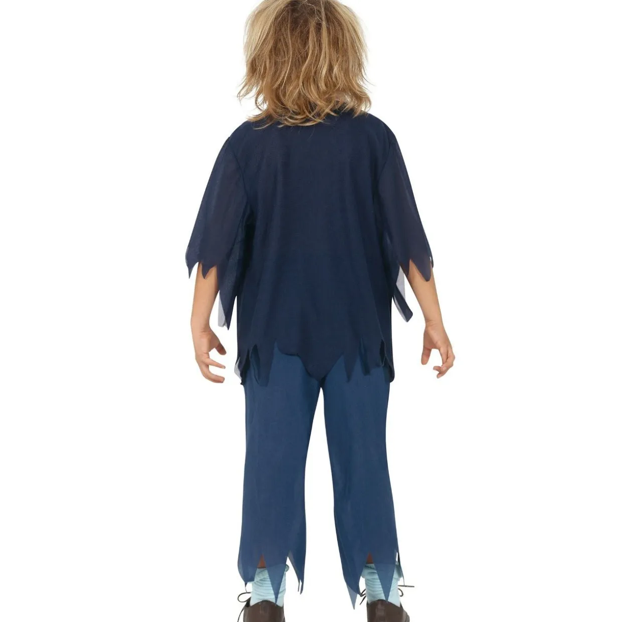 Disfraz Zombie de Colegial Azul para niño