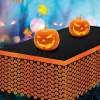 Faldón de Mesa Calaveras Naranjas