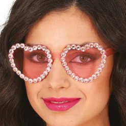 Gafas de Corazón Glitter