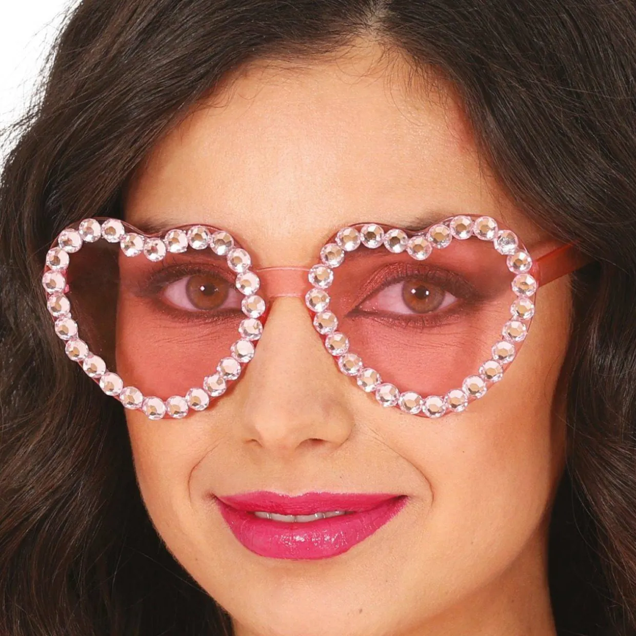 Gafas de Corazón Glitter