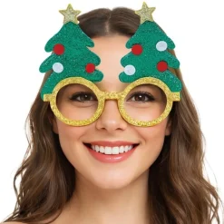 Gafas de Árbol Navideño