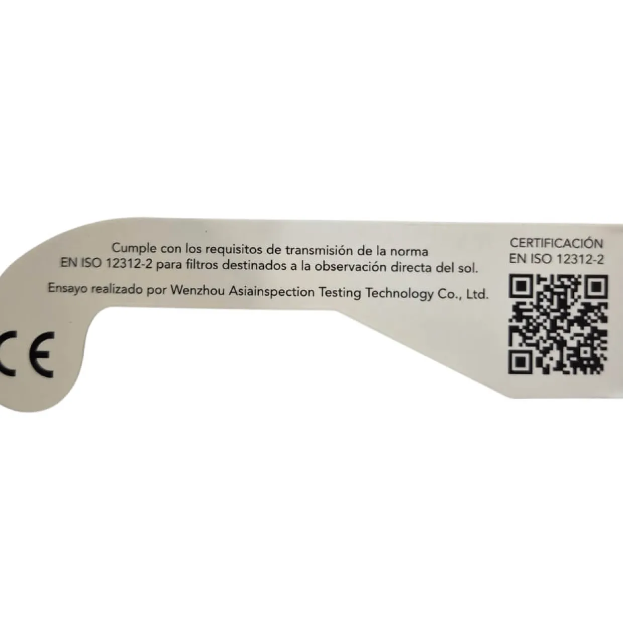 Gafas para Eclipse Solar Homologadas