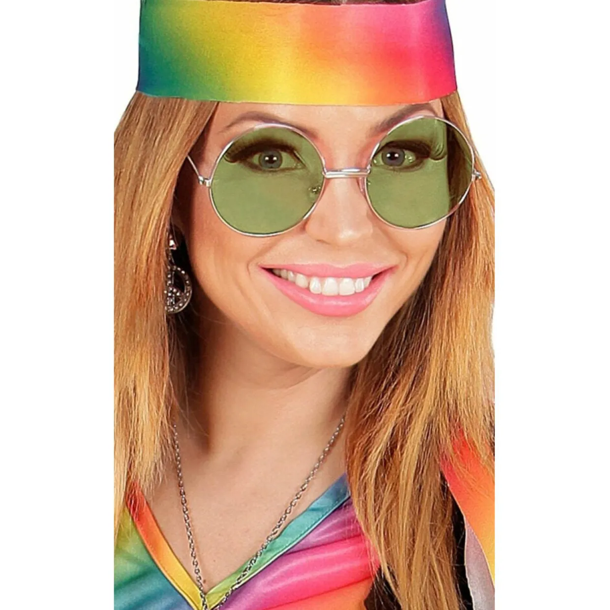Gafas Redondas Verdes Grandes