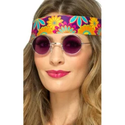 Gafas Redondas Violetas