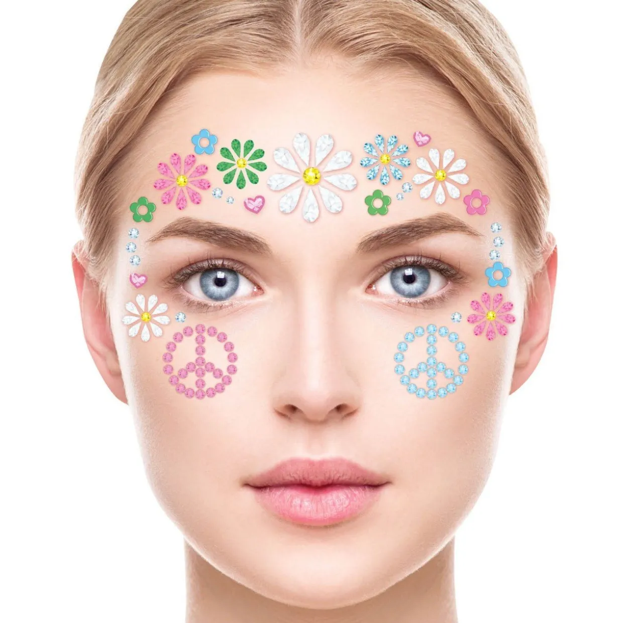 Gemas Faciales Hippie