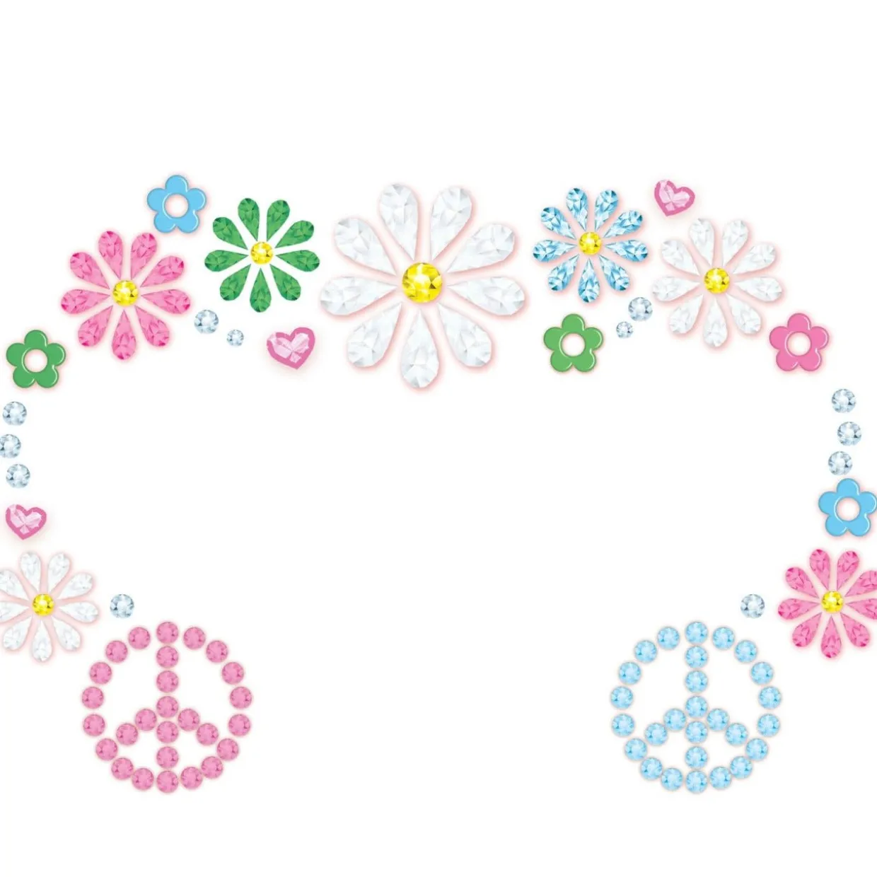 Gemas Faciales Hippie