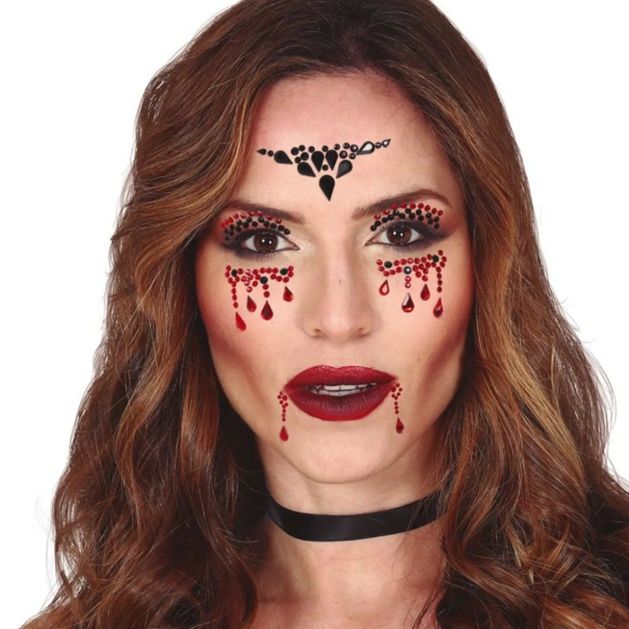 Gemas Glitter Adhesivas Vampiresa