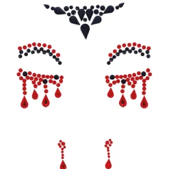 Gemas Glitter Adhesivas Vampiresa