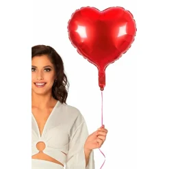 Globo de Foil Corazón Rojo