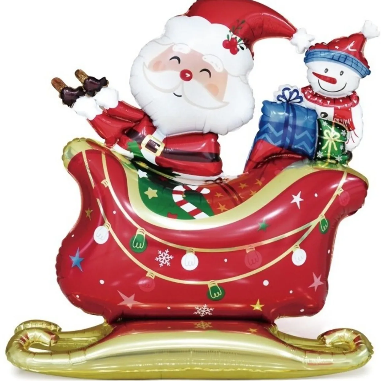 Globo de Foil Trineo de Papá Noel