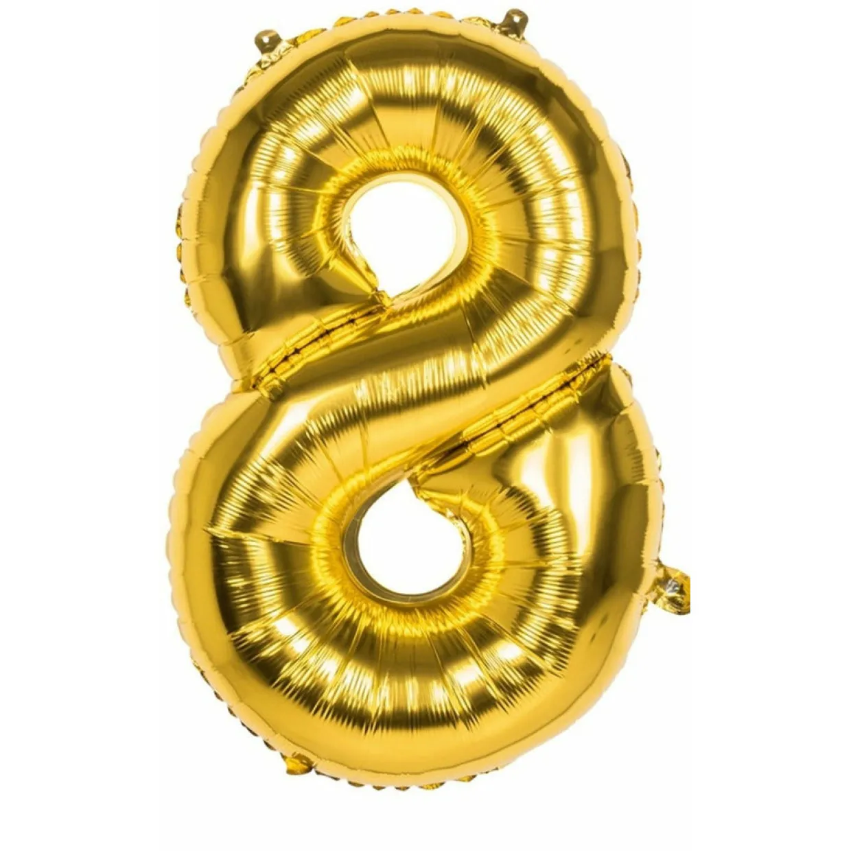 Globo Número 8 Dorado 86cm