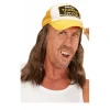 Gorra Amarilla con Pelo
