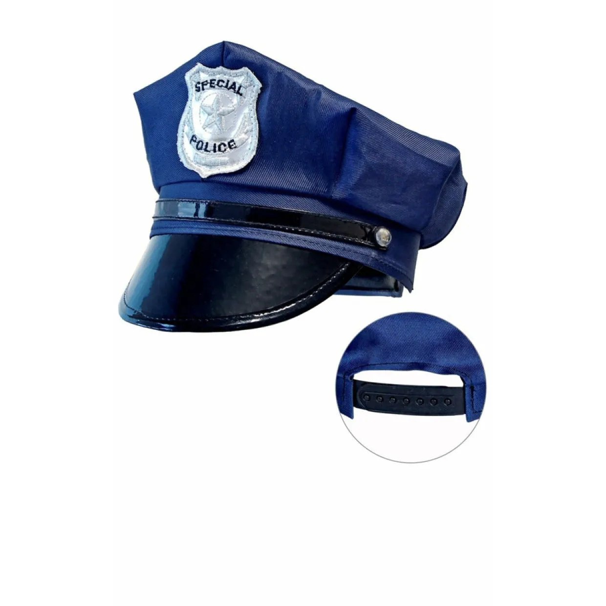 Gorra de Policía Azul infantil
