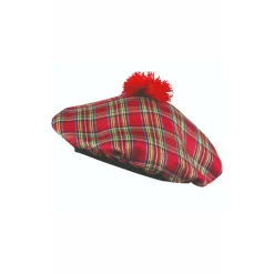 Gorra Escocesa Roja