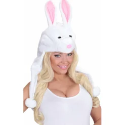 Gorro de Conejo Blanco