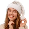 Gorro de Navidad Copos de Nieve
