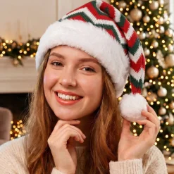 Gorro de Navidad Tricolor