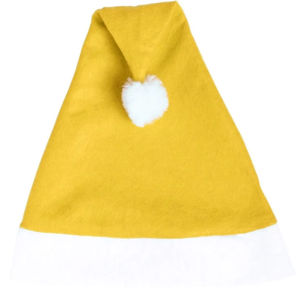 Gorro de Papá Noel Amarillo