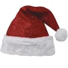 Gorro de Papá Noel Brillante Rojo