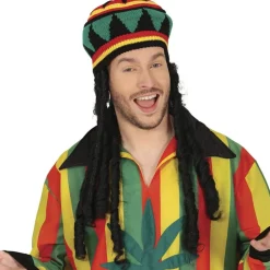 Gorro Jamaicano con Rastas