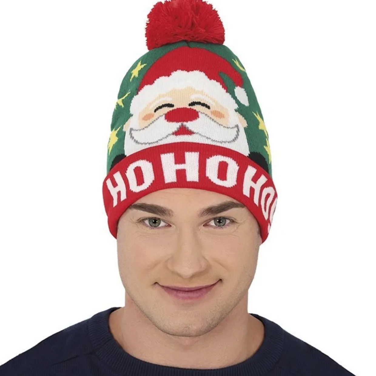 Gorro Navideño de Lana