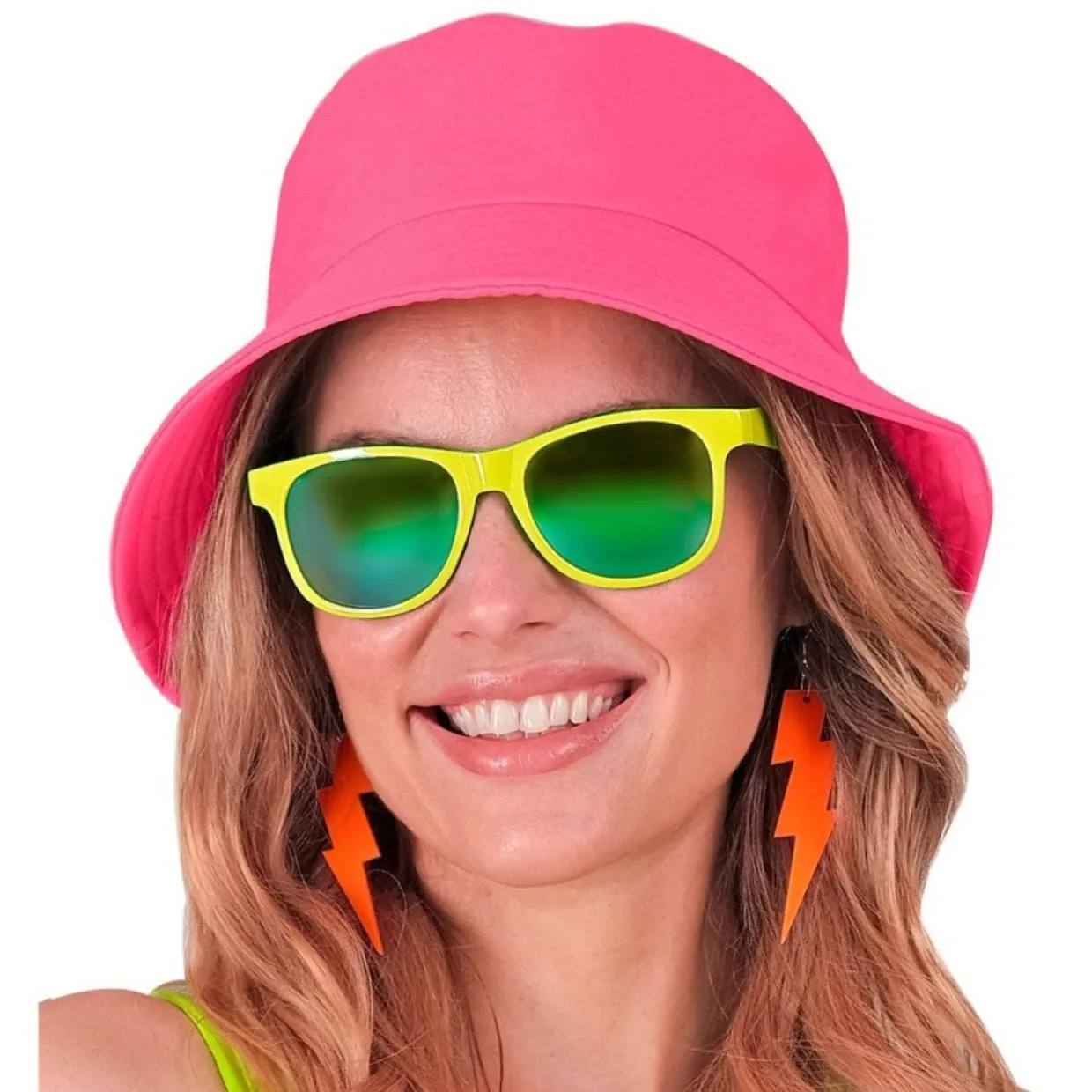 Gorro Rosa Neón