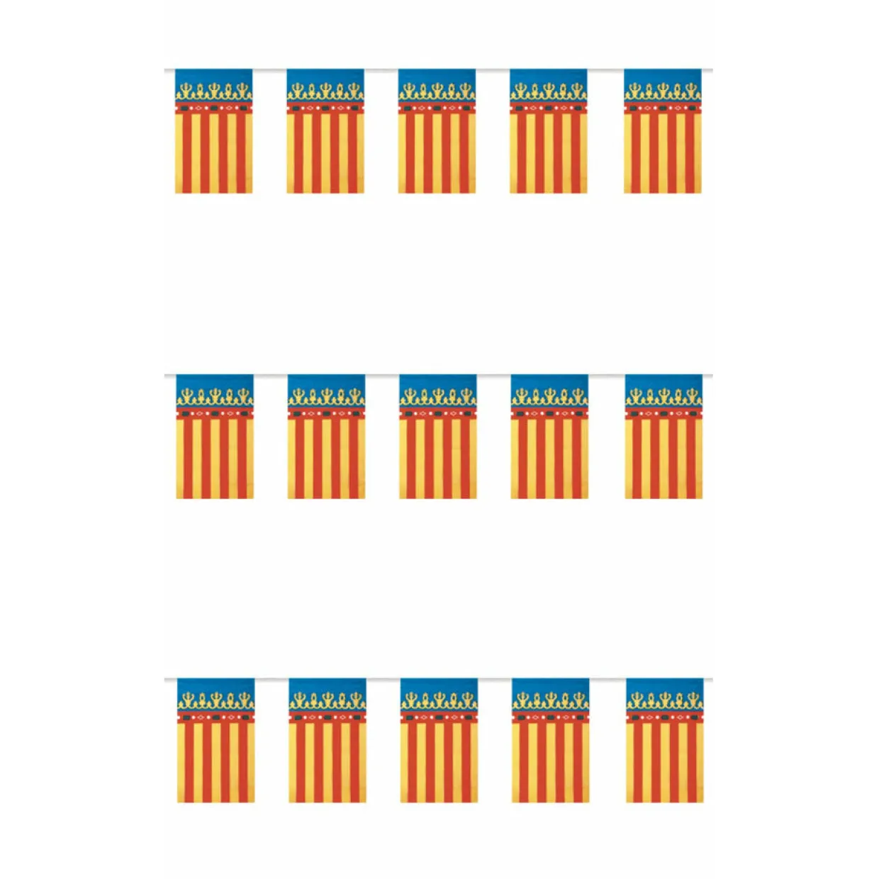 Guirnalda de Banderines de Comunidad Valenciana