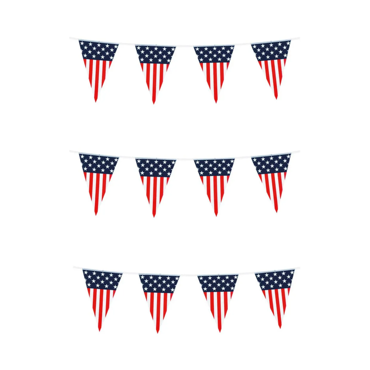 Guirnalda de USA Triángulos