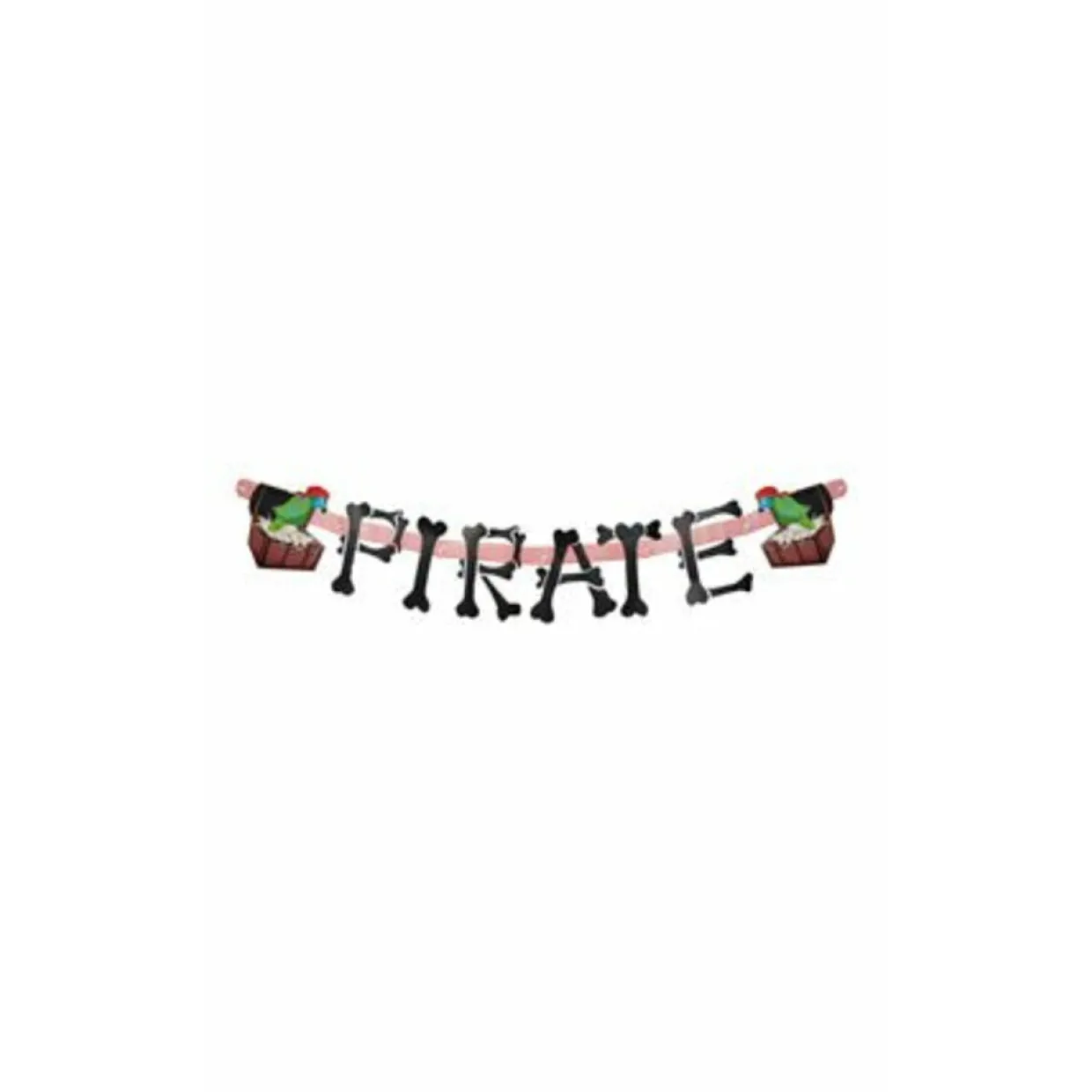 Guirnalda Pirata Huesos