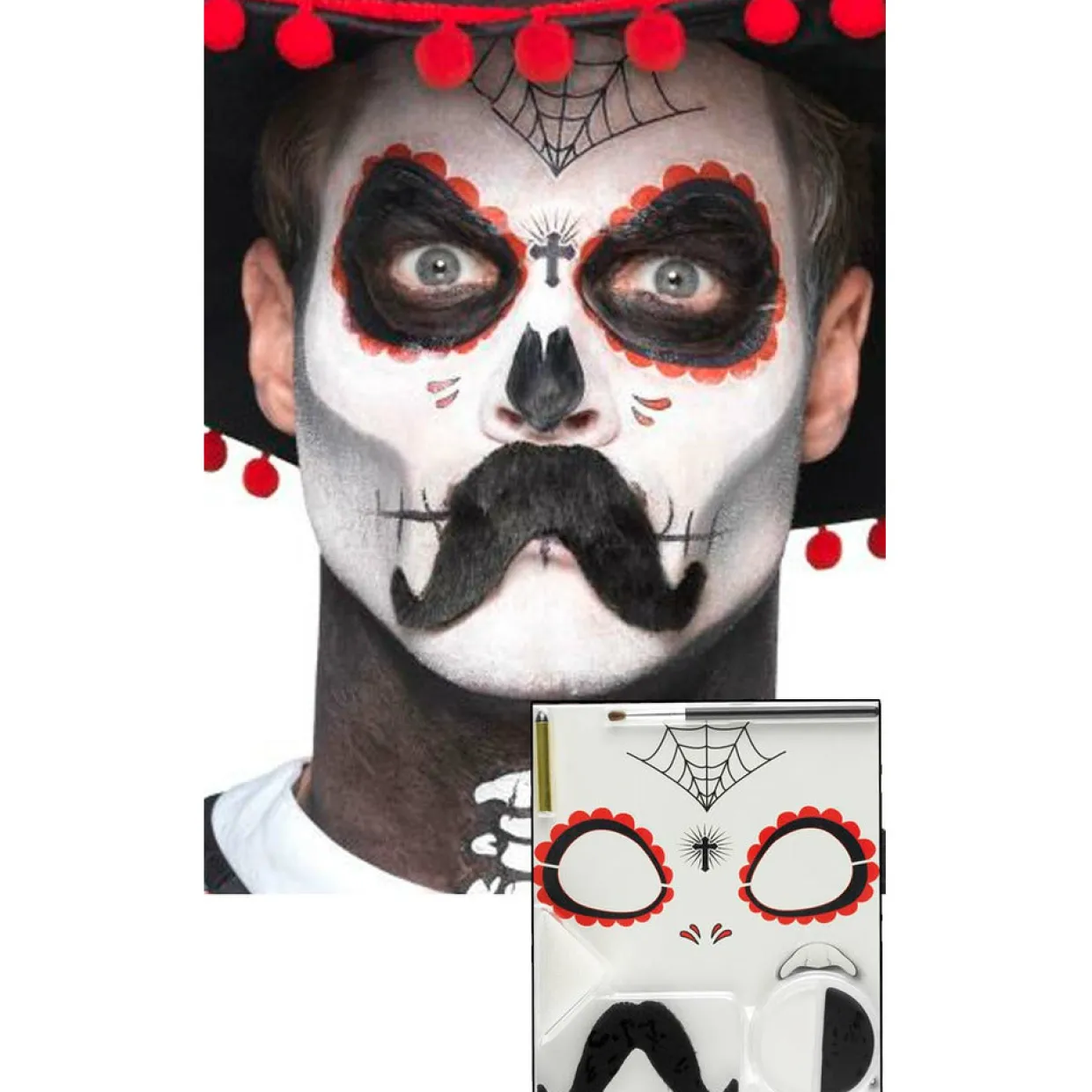 Kit de Maquillaje de Catrín Esqueleto