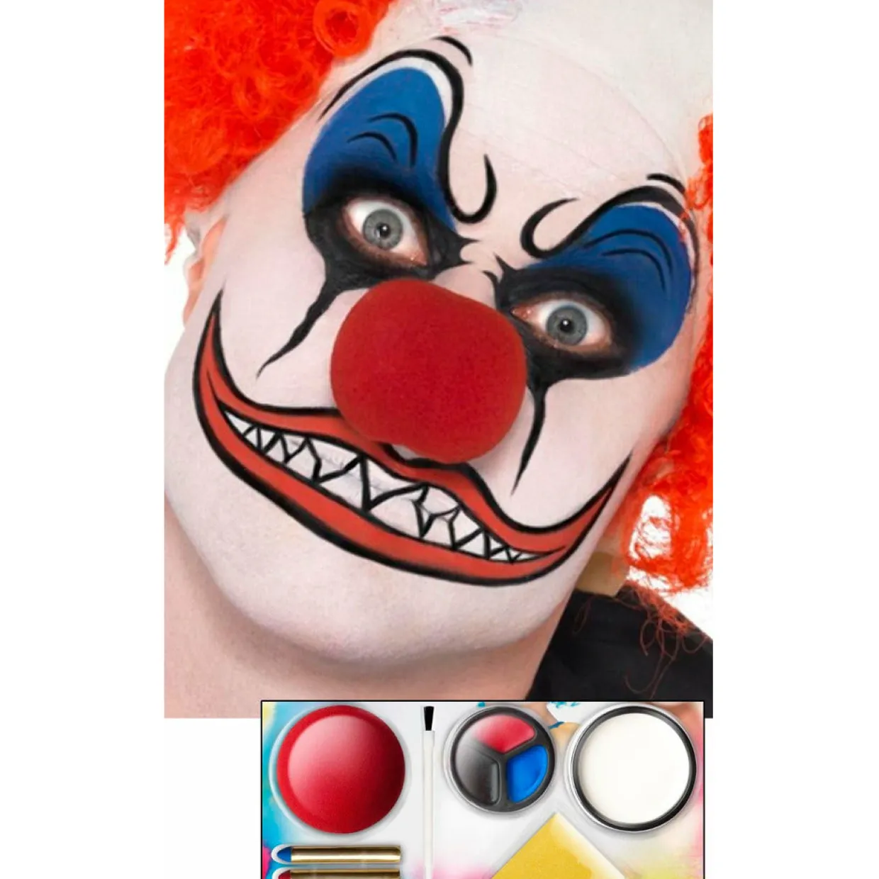 Kit de Maquillaje de Payaso