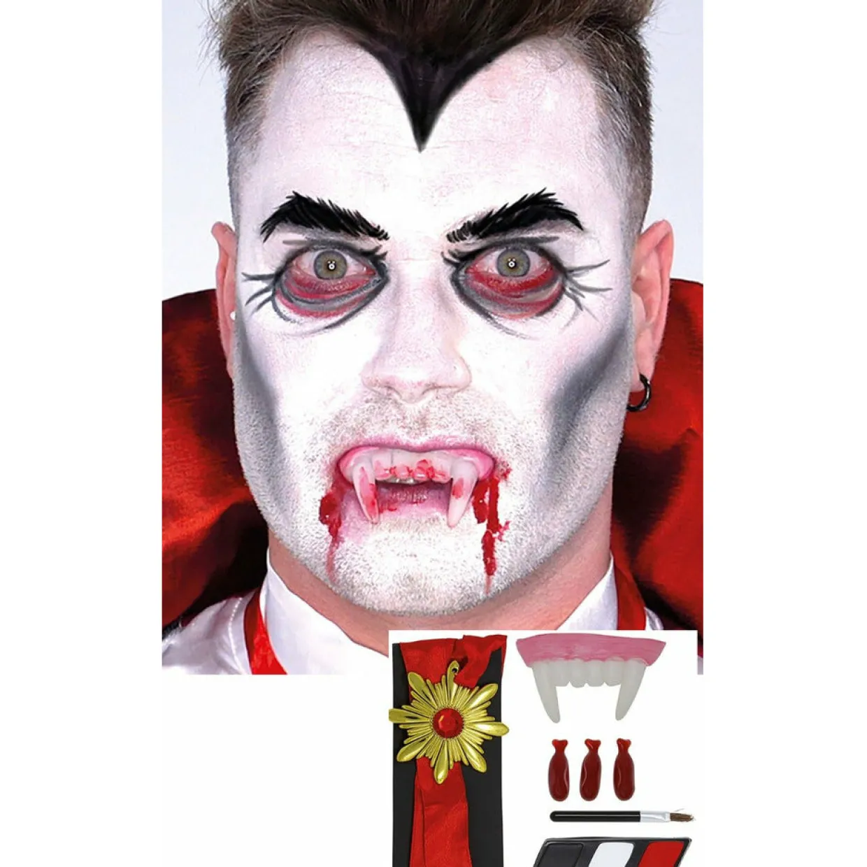 Kit de Maquillaje de Vampiro Drácula