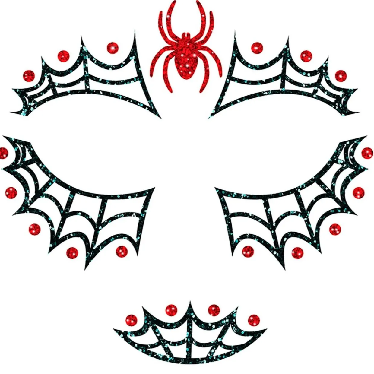 Kit de Maquillaje Glitter de Araña