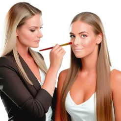Kit de maquillaje: 5 Pinceles, espátula y paleta